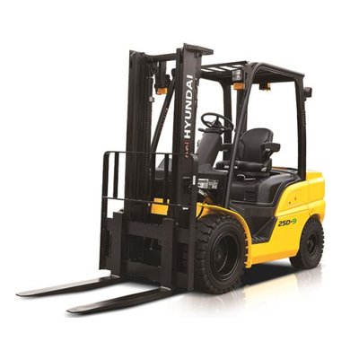 Forklift unloading pallets from a truck in Aldershot